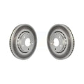 Front Coated Rotors 3 KG-100374 Pair 6 Brake For CX-5 Mazda Disc