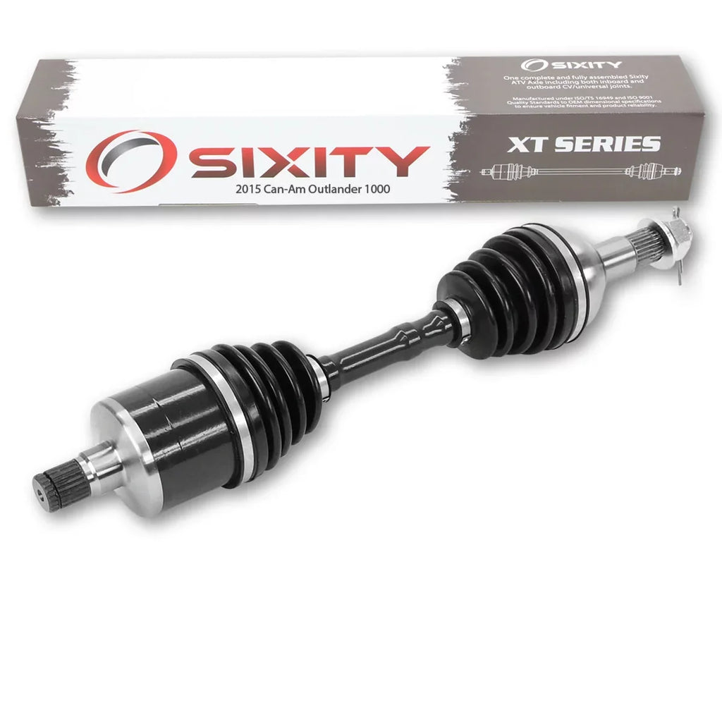 Right Rear compatible Sixity Axle 4X4 - Can-Am EFI 2015 1000 Outlander XT with