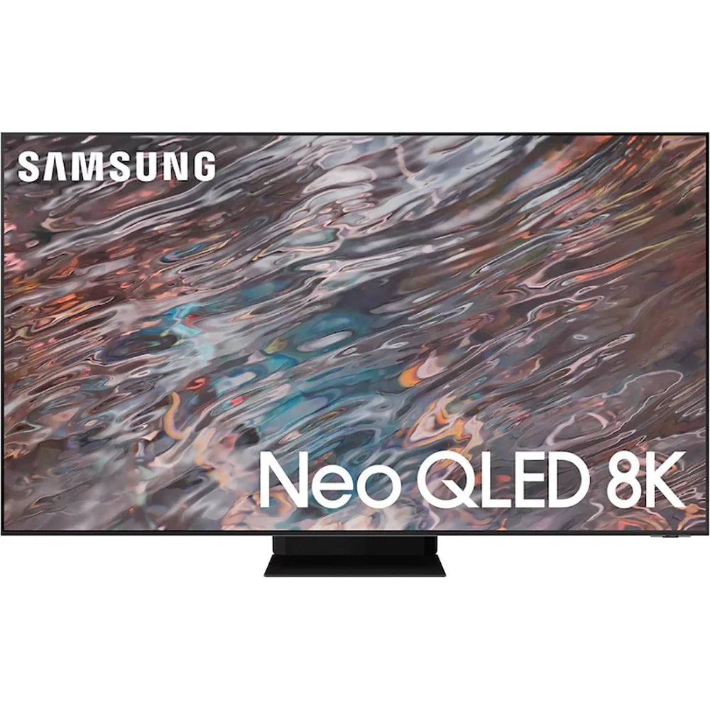 Plan QLED Smart QN85QN800A (2021) (Refurbished) 8K Premium Protection 2 Restored Inch Extended Year TV with Bundle Samsung Neo 85