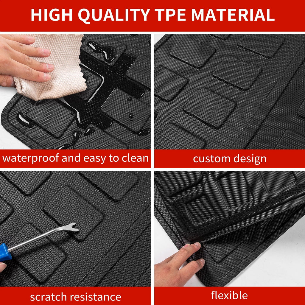 Rav4 Weather TPE All Mats (Non-Hybrid) Toyota Fit 2013-2018 RAV4 Trunk Accessories Toyota Rear