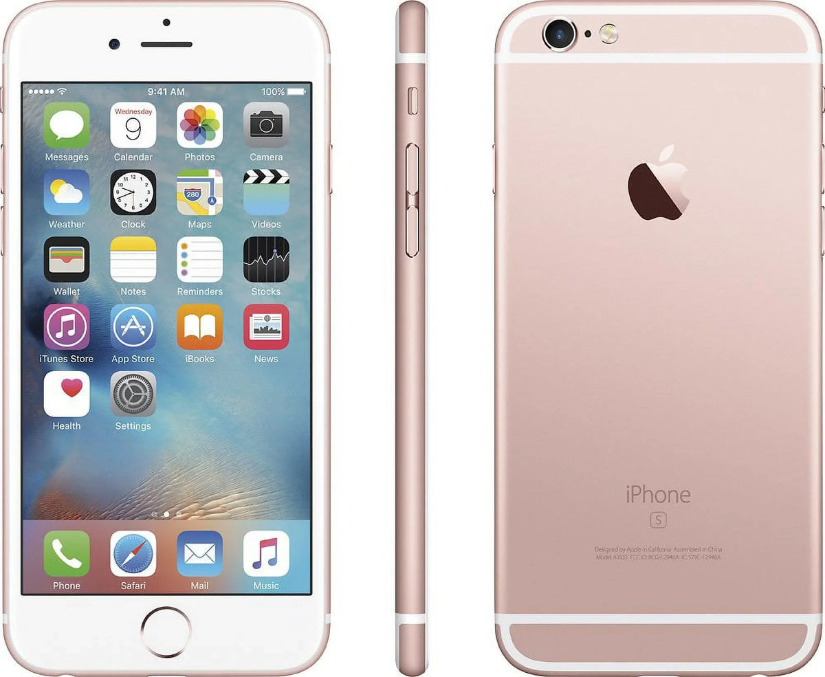 (TracFone) 6s Rose Gold Restored 32GB (Refurbished) iPhone