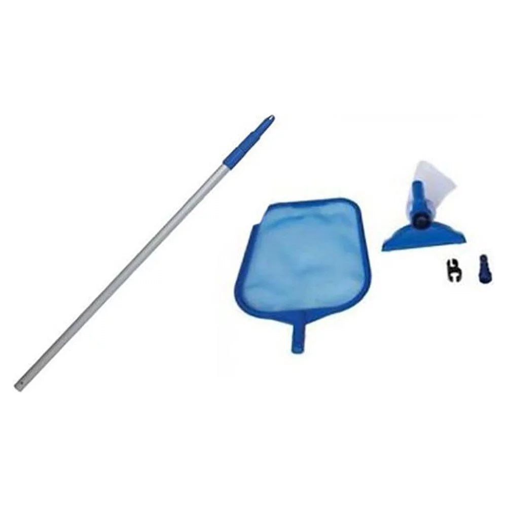 10' 30" and Ground INTEX Maintenance Swimming Prism Pool x Frame Kit Above