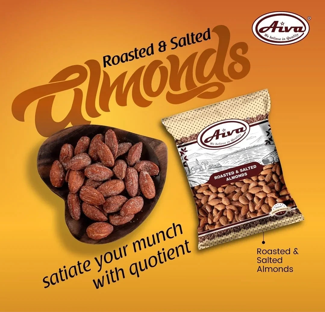 & Almonds salted Roasted