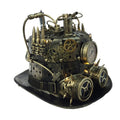 Light Gears Gold with Studio Steampunk - Fedora Up Attitude Hat Mechanical