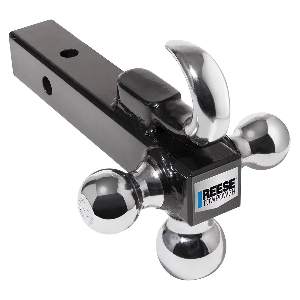 Duty Hook Reese Mount Tri-Ball Towpower 7031400 Trailer Ball Hitch Heavy w/ Tow