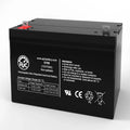 Wheelchair AJC Brand Battery This Quantum 75Ah Rehab Replacement Is - 12V an R-4000