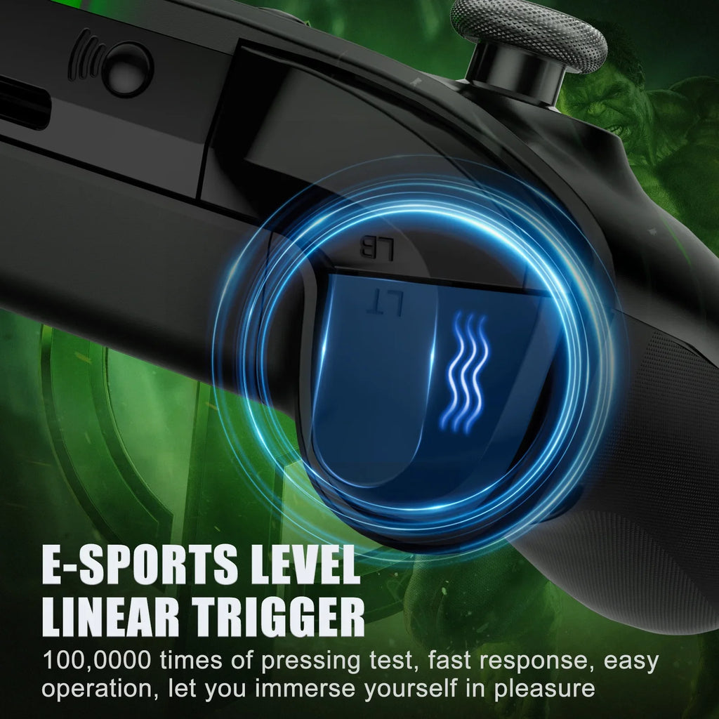 S/X/Xbox Remote Audio Compatible Bonadget Xbox One Upgrade) to one/Xbox with Gamepad Controller, Xbox Function/Turbo/3.5mm Wireless Wifi/Macro Series Jack(Need with One X/S/Android/iOS/PC