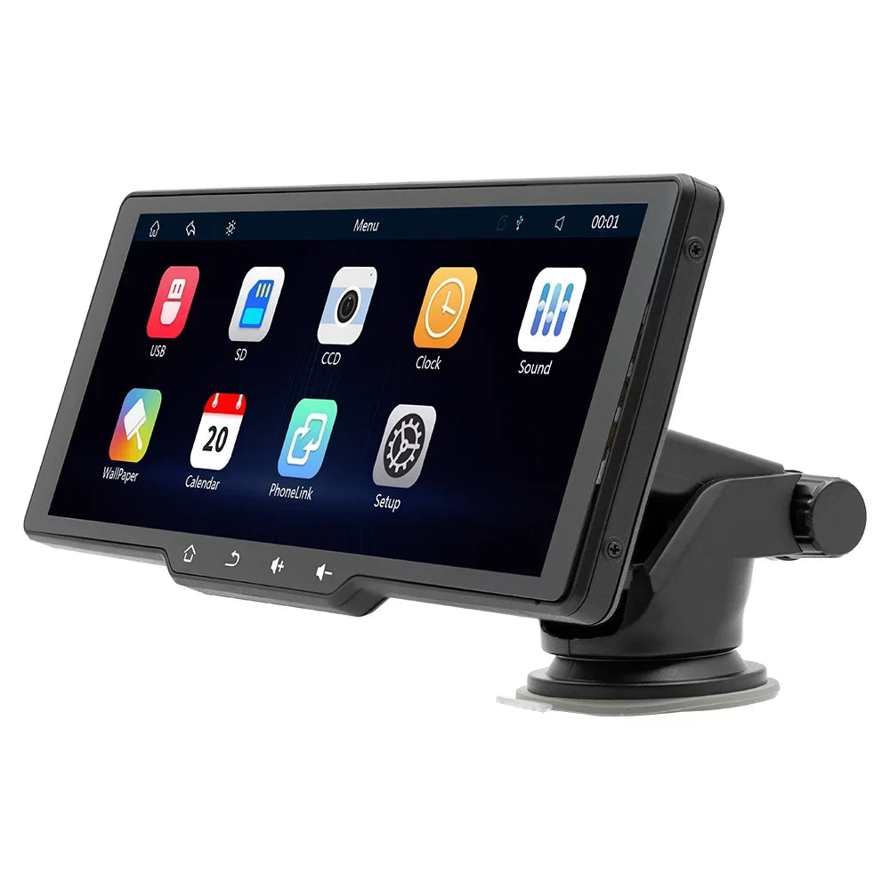 Wireless Auto Camera Camera and Andoer Portable Camcorder, Car with MultiMedia Car Player Rearview CarPlay,