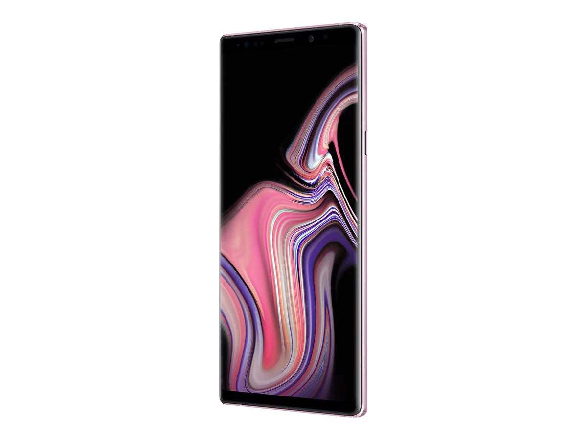 6.4" Android rear 2x - GSM Note9 lavender - - x MP microSDXC 2960 Samsung Super RAM / 128 - 1440 4G - (516 - CDMA slot ppi) - pixels - LTE GB cameras Sprint front - & purple - 6 GB AMOLED 8 - Galaxy