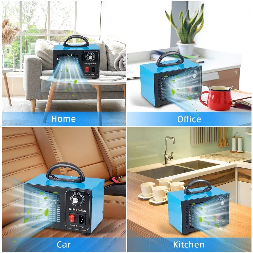 Ozone Pollutants Machine Glossy Dust - Finish & 41dB with Room Kydely Eliminate Steel Powerful Ozone Smoke,