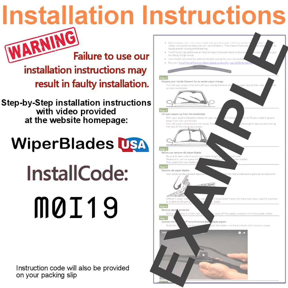 (Set of 2019 A4 Wipers Beam Audi Blade 2)