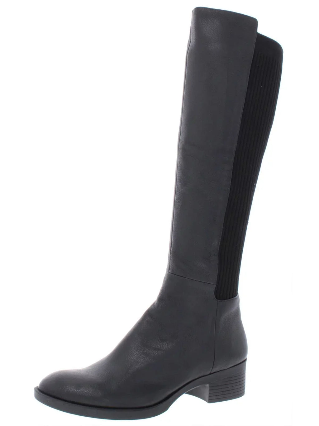 Leather New Womens Riding Black Kenneth York Medium 8 Cole (B,M) Levon Boots