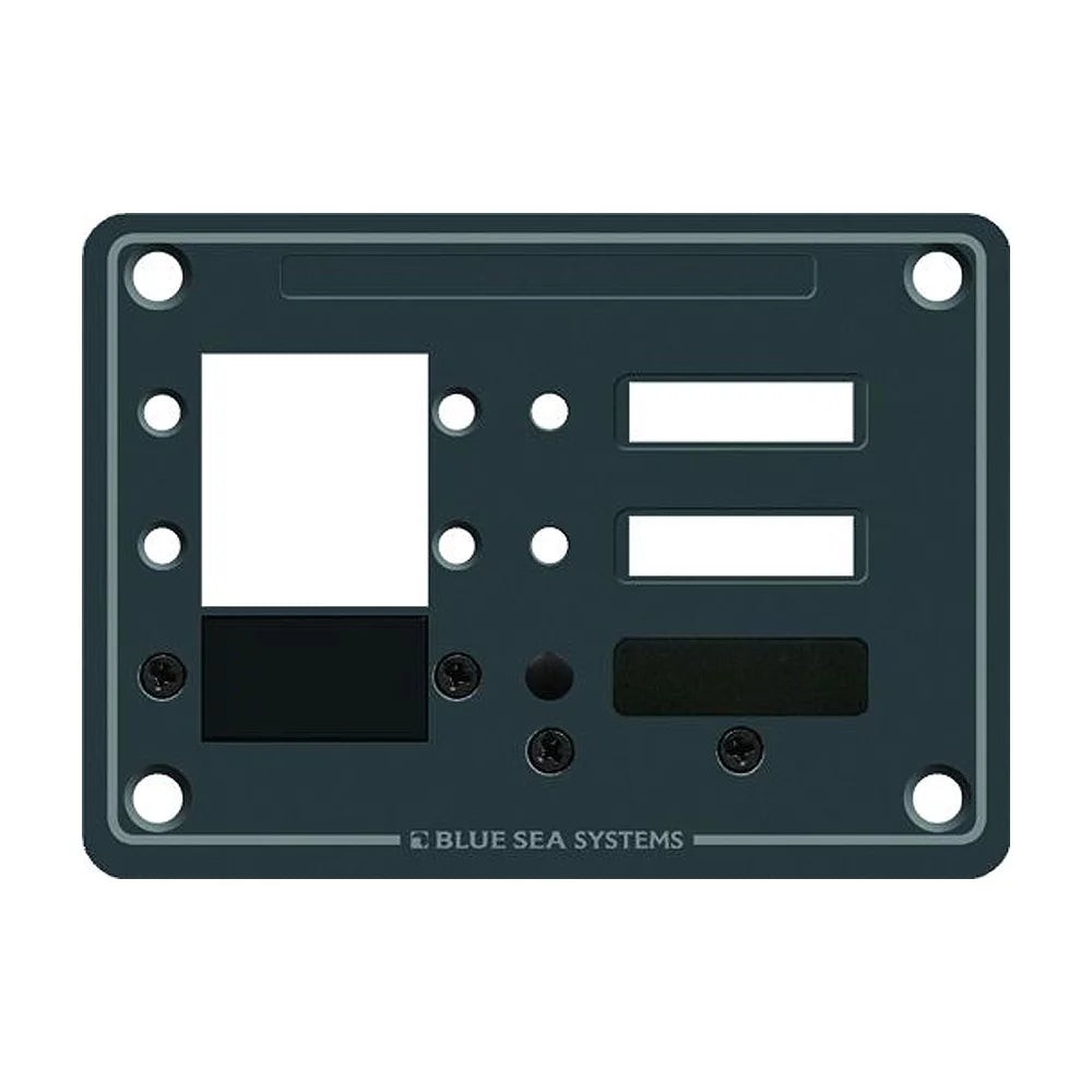 8088 Position 3 C-Series - Sea Blank DC Panel Blue