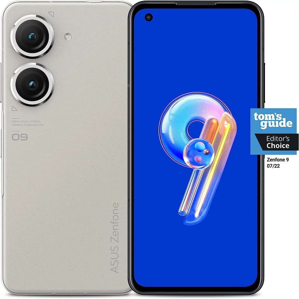 256GB, 50MP/12MP White, SIM, LTE Camera, Dual FHD+ 120Hz, AI2202-8G256G-WH ASUS 5.9” ZenFone Unlocked 2400x1080 Dual Version, 9, AMOLED 8GB, 5G US