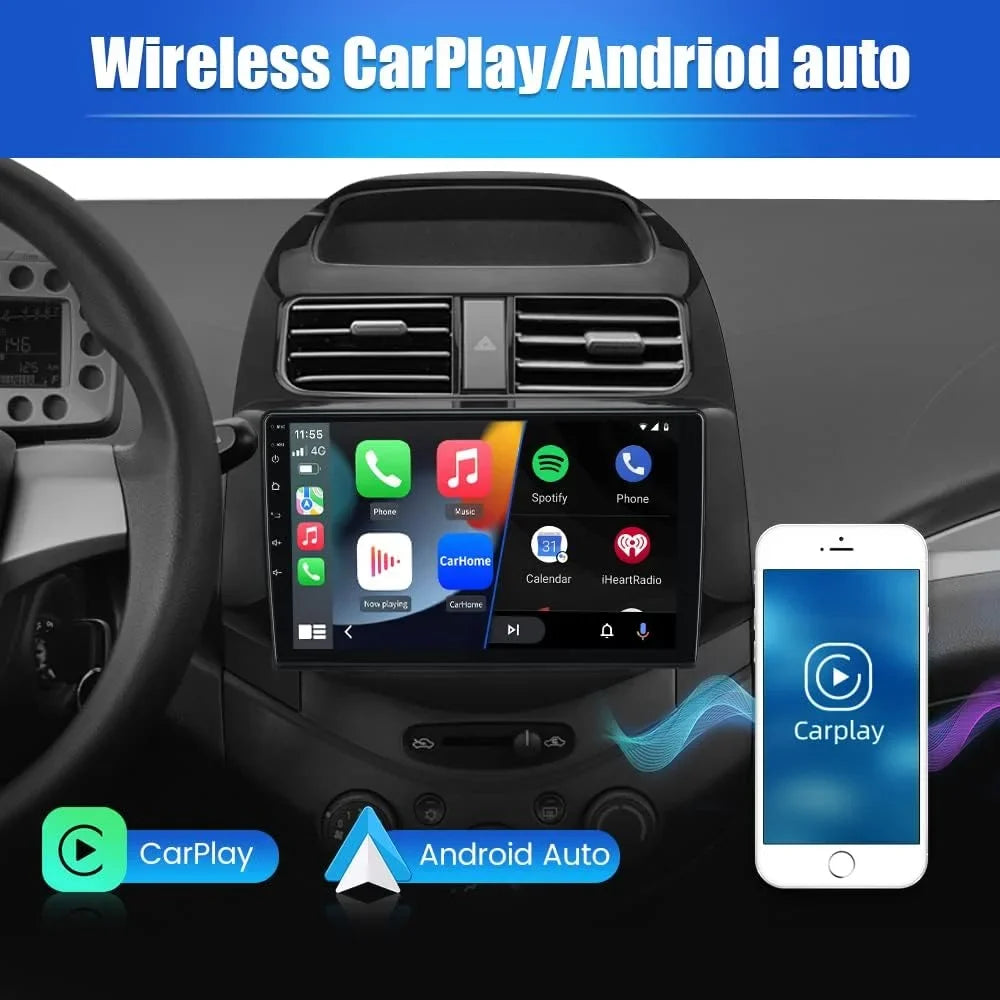 Wireless Android Stereo Spark 2014 2013 inch with Auto Radio 9 2015 for Car 2G+32G Chevy carplay Apple