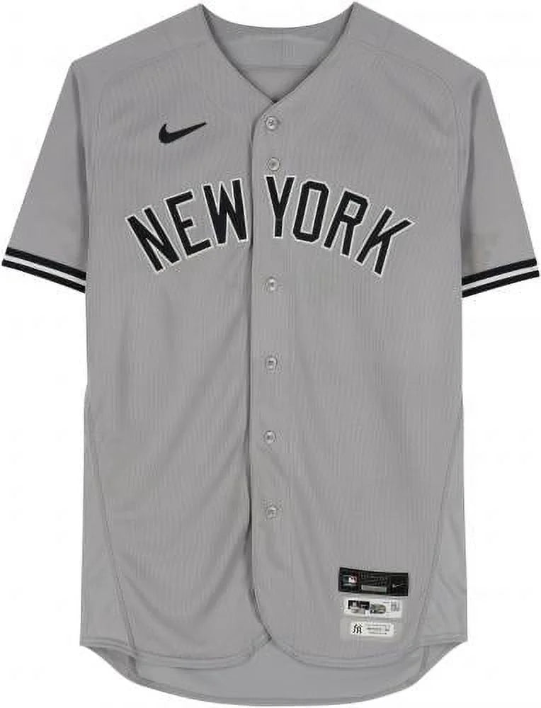 Cleveland Nestor New Cortes York Yankees on Gray Indians 16, Player-Worn Fanatics Authentic 2022 vs. Jersey Certified #65 October -