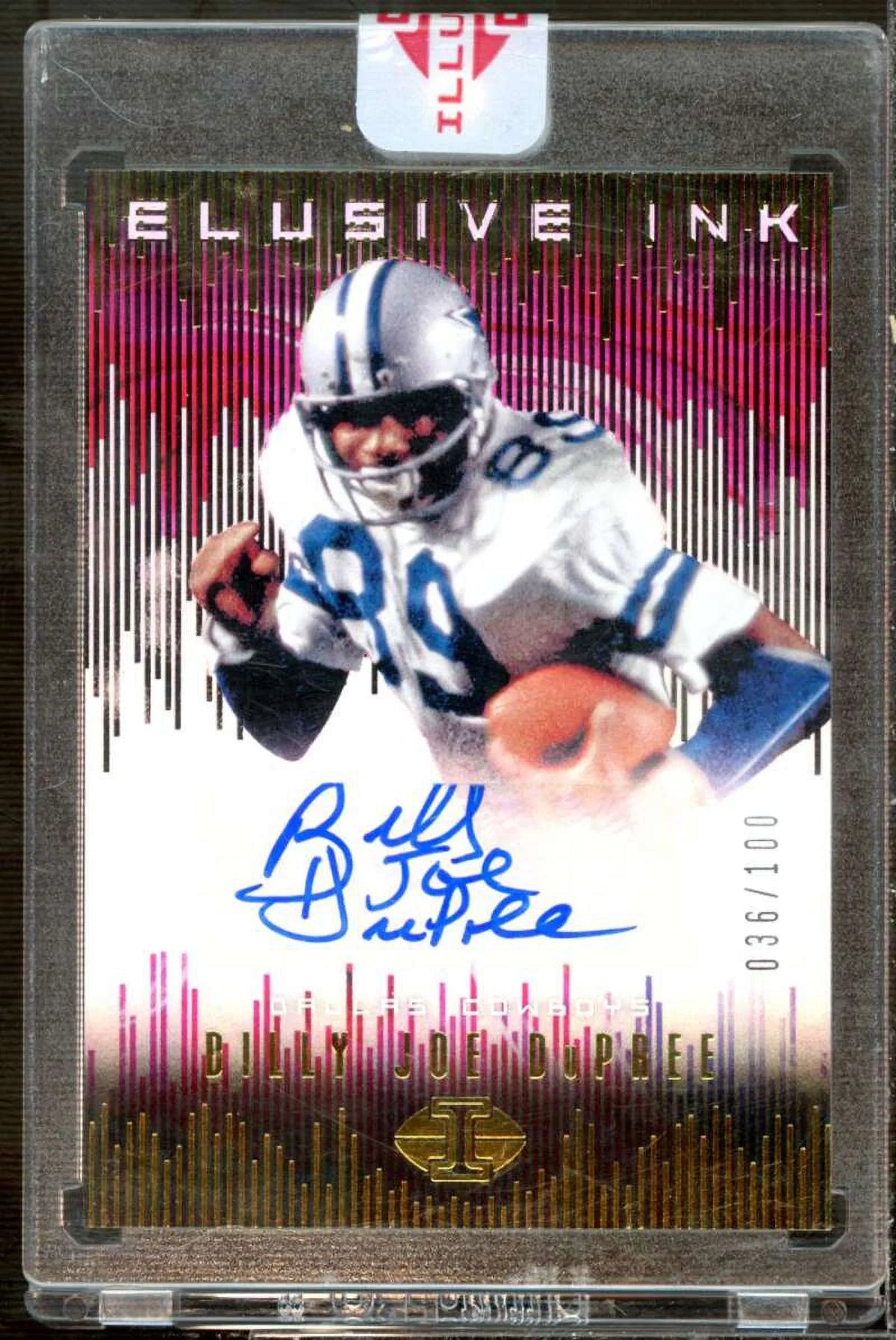 #15 DuPree Elusive Ink 2018 Card Billy Illusions Joe Panini