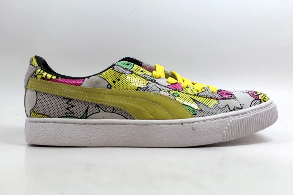 68 DOPE LOW NEW SHOES PUMA MULTI SNEAKER COLOR BASKET COMICS 10 PRINT MEN SIZE