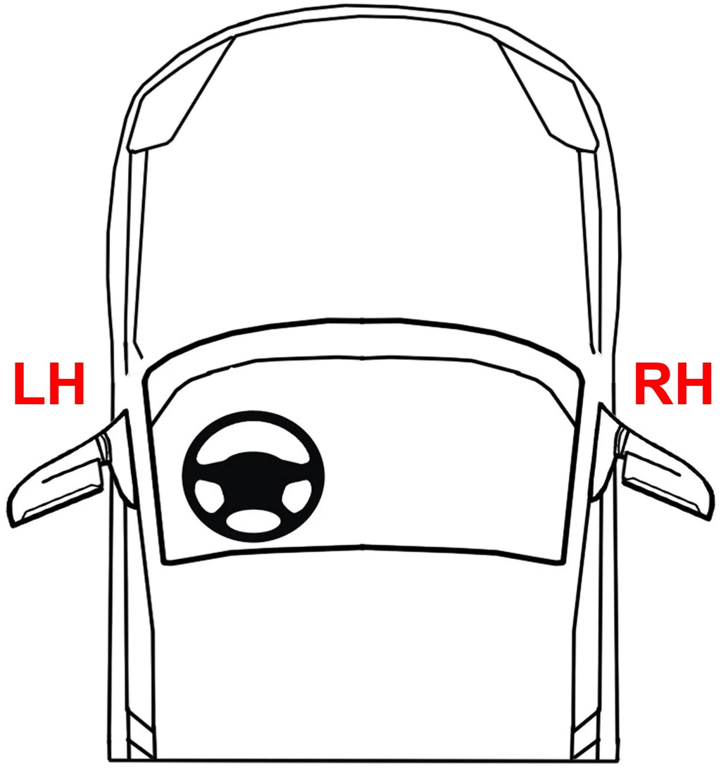 Side Driver RX350 Heated Signal Mirror With Kool-Vue Paintable RX450h Compatible Light Lexus Left In-housing 2013-2015