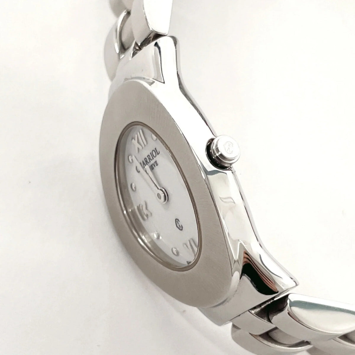 Watch F3102467 AZURO300900 Women's Stainless Silver Steel Azzurro CHARRIOL Pre-Owned (Good) Charriol
