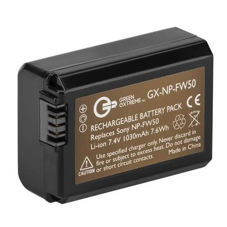 Kit 2 Charger Battery Pack NP-FW50 and Dual Smart