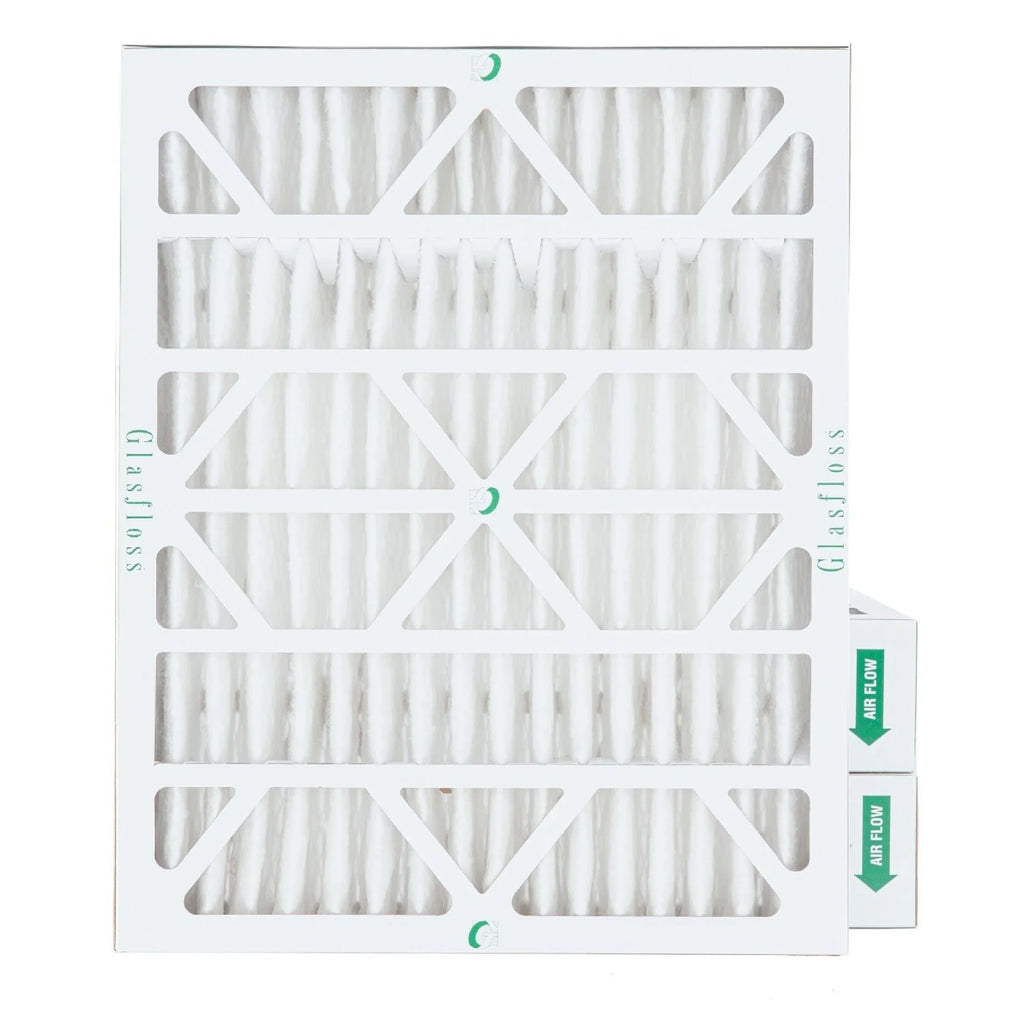 by Size: Air ( Pleated AC 20x25x4 Pack MERV Industries. 3-3/4 Furnace Glasfloss 10 ) 24-1/2 Filters 19-1/2 x Exact 3 x