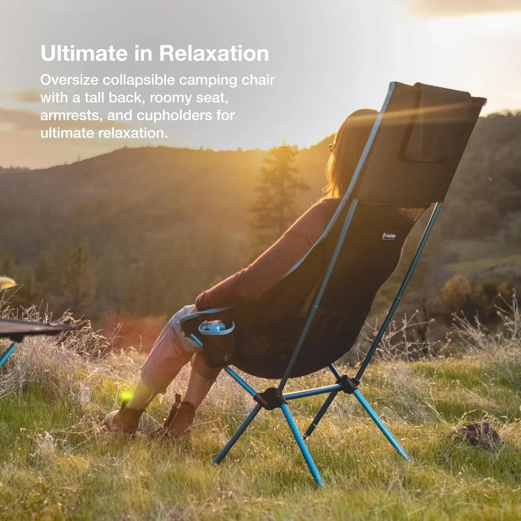 Collapsible Camp Savanna High-Back Chair YUNWEN