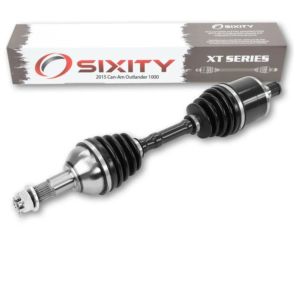 Right Rear compatible Sixity Axle 4X4 - Can-Am EFI 2015 1000 Outlander XT with