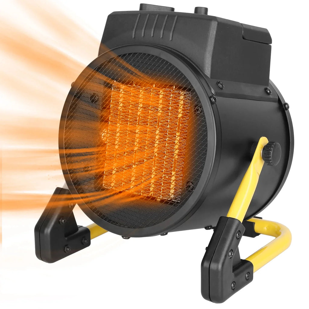 Bedroom Heater Protection Electric with Desk Personal Office Ceramic Adjustable Portable Overheat for Fan Temperature 1500W Heater iMounTEK Space