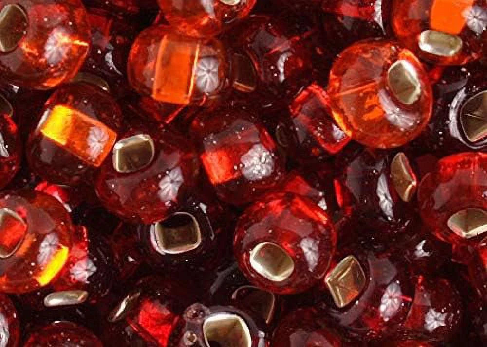 2/0 Czech Mix Pony for Red Making Crafts, 500g Bead Beads Lined Bead Jewelry John Silver