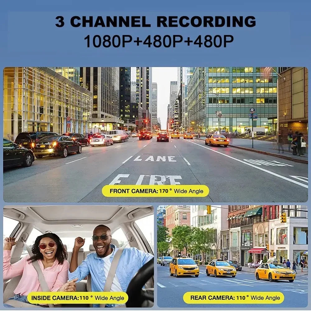 2 3 Rearview 3 2 2 Camcorder Recorder 3 Multi-Language Mirror Dash ty Recording 2 Driving Dazzduo Auto 3 Cameras Camera WENZI 2 Video Car QISUO Clear XIXIAN Cam in , 3 Safety ERYUE