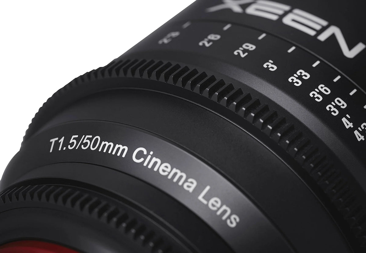 EF Xeen T1.5 Lens Rokinon Cine 50mm XN50-C Professional for Canon