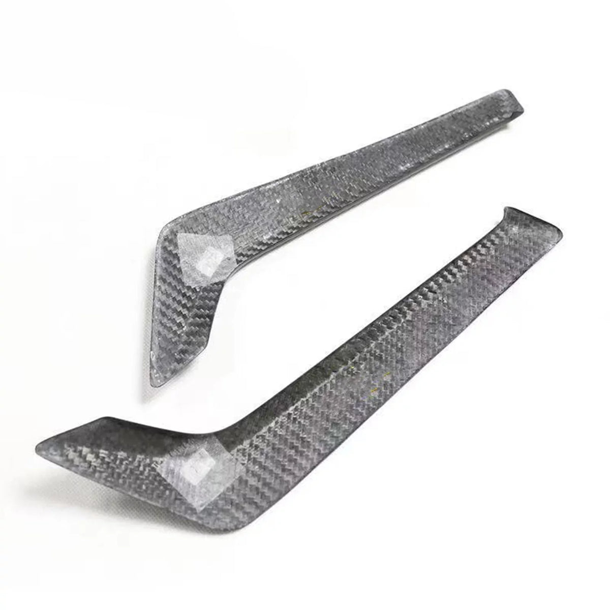 Infiniti Kit For Q60S Q60 Carbon Fiber Side 2015-2022 Vent Air Fender Cover 2019 Black