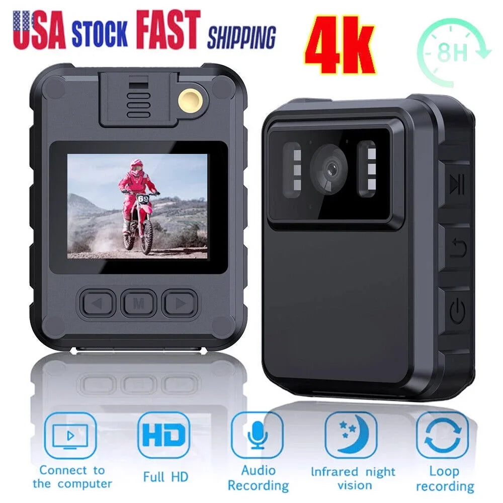 '- WiFi Body DVR Camera 1080P with Mini and Video Camcorder JahyShow Night Connectivity Vision Audio
