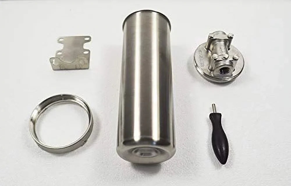 House Water Housing Water Whole Stainless Steel 304 #025159 for of Purification Filter 1/2"NPT Techtongda