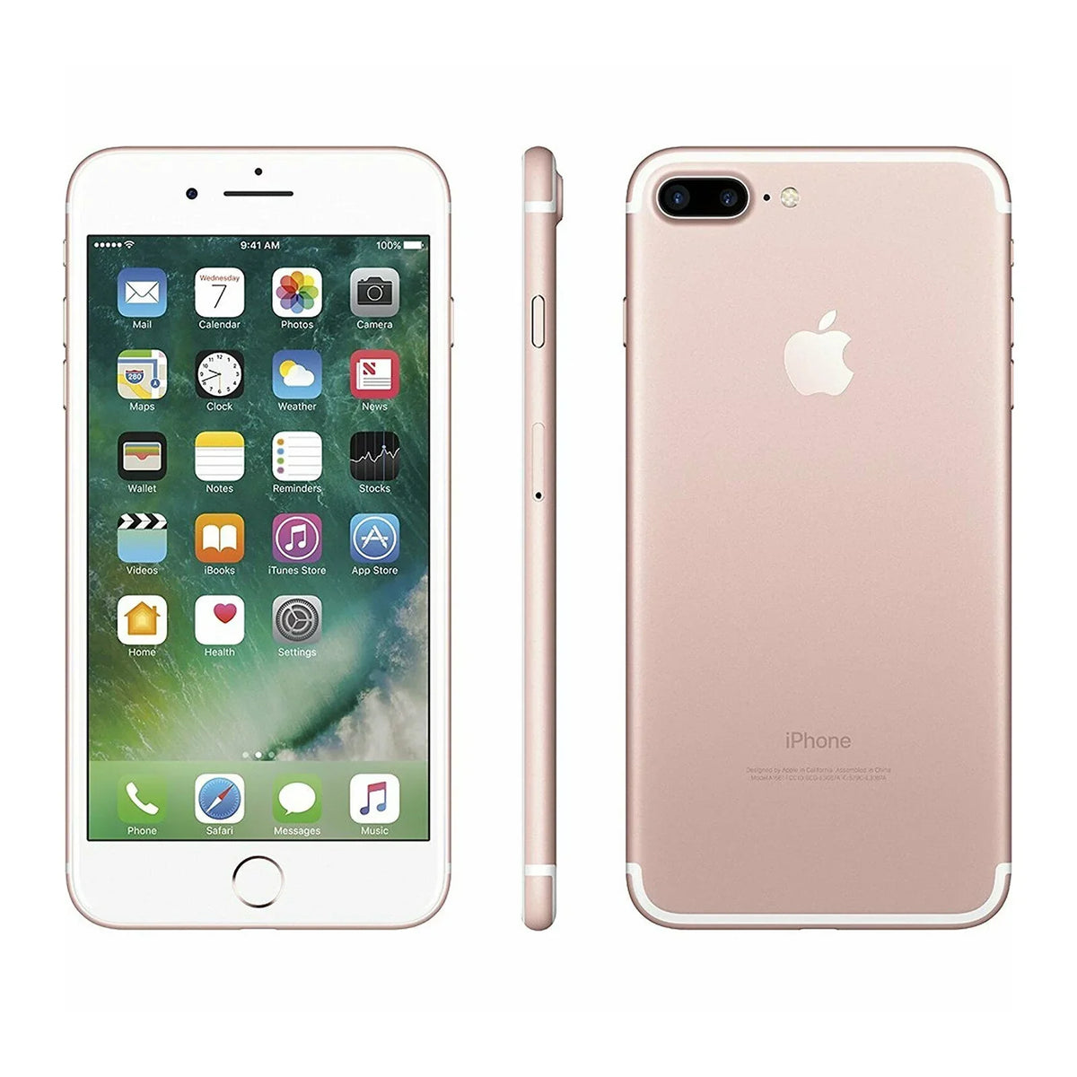 New) Unlocked - Pre-Owned Apple Plus iPhone (Like Gold 128GB Carrier - Rose 7