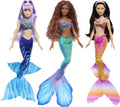 3 Sisters Doll Mermaid Disney Set and Little Mermaid Dolls Fashion Ariel The with