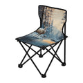 Chair Bag with Chair Folding Portable Beach in Forest Kids Lawn for Outdoor Winter Small Fishing Chair Carry Camping Chair Deer