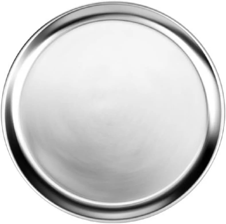 Tray & Aluminum 12” Pan Set Restaurants Round Pizza Bakeware Pizza Tray for 3 Tray Kitchen Wide Home Baking of Pizzeria Baking TrueCraftware- Pan Round Tray Rim- Pizza