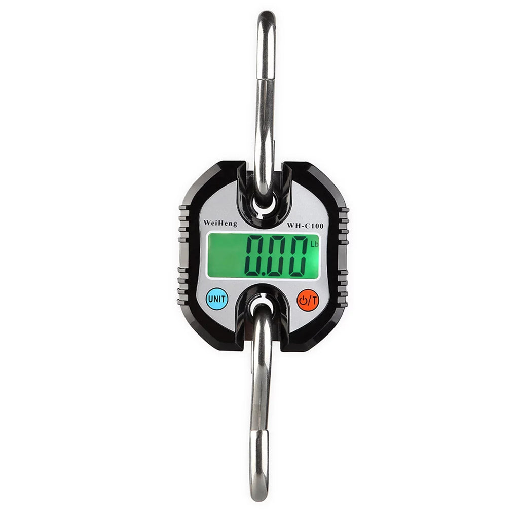 Tare with Digital Luggage Fish Scale and Double- Scale Scale WeiHeng Tracking Digital Portable 150kg Function Hanging Scale
