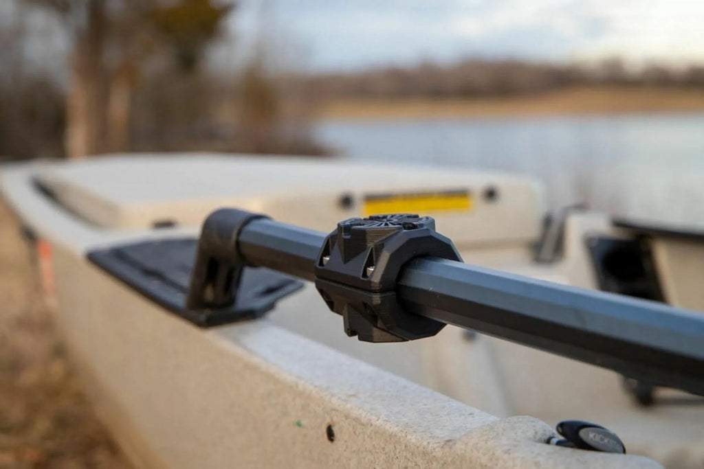 Rail Yakattack Adapter Hobie with Compatible Two Pack, MightyMount Duo H-Rail -