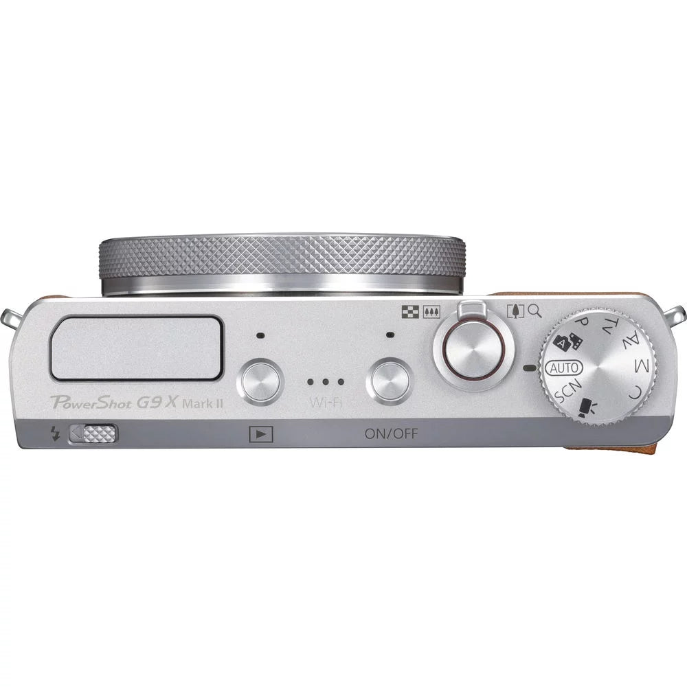 Camera - X + BAT G9 PowerShot LED 20.1MP Mark Digital Canon Kit 32GB + II EXT
