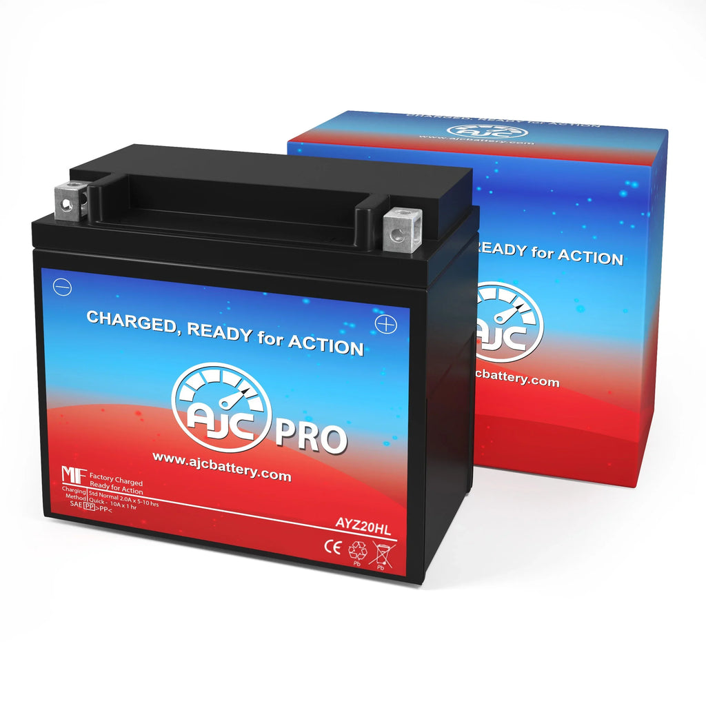 (2005) AJC Bombardier Snowmobile Replacement GTx SDi Compatible 600 with Battery Pro Battery 593CC Ho