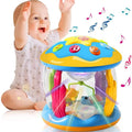 Musical Girls for 2 Toys Baby Up Light Ocean Year Baby Toddlers Crawling Old Toys Time for Infant 1 Learning Months, 6-12 Tummy Boys Gifts Toys Months 3 Toys Projector 12-24