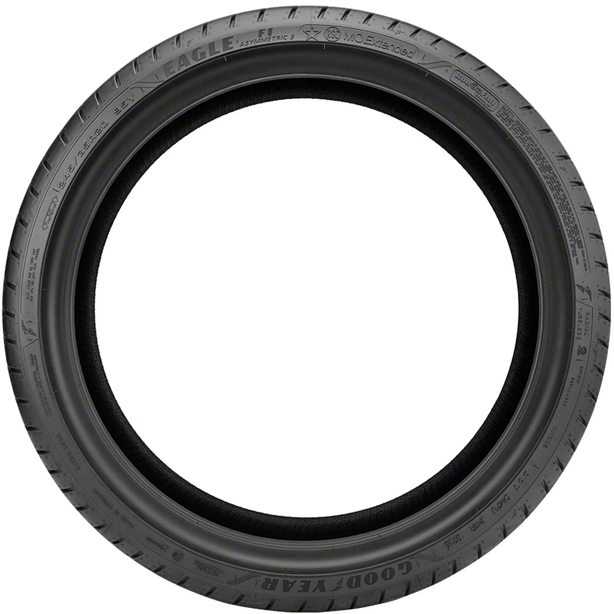 XL F1 88W Summer 205/45R17 UHP Goodyear Asymmetric Eagle Passenger Tire 3