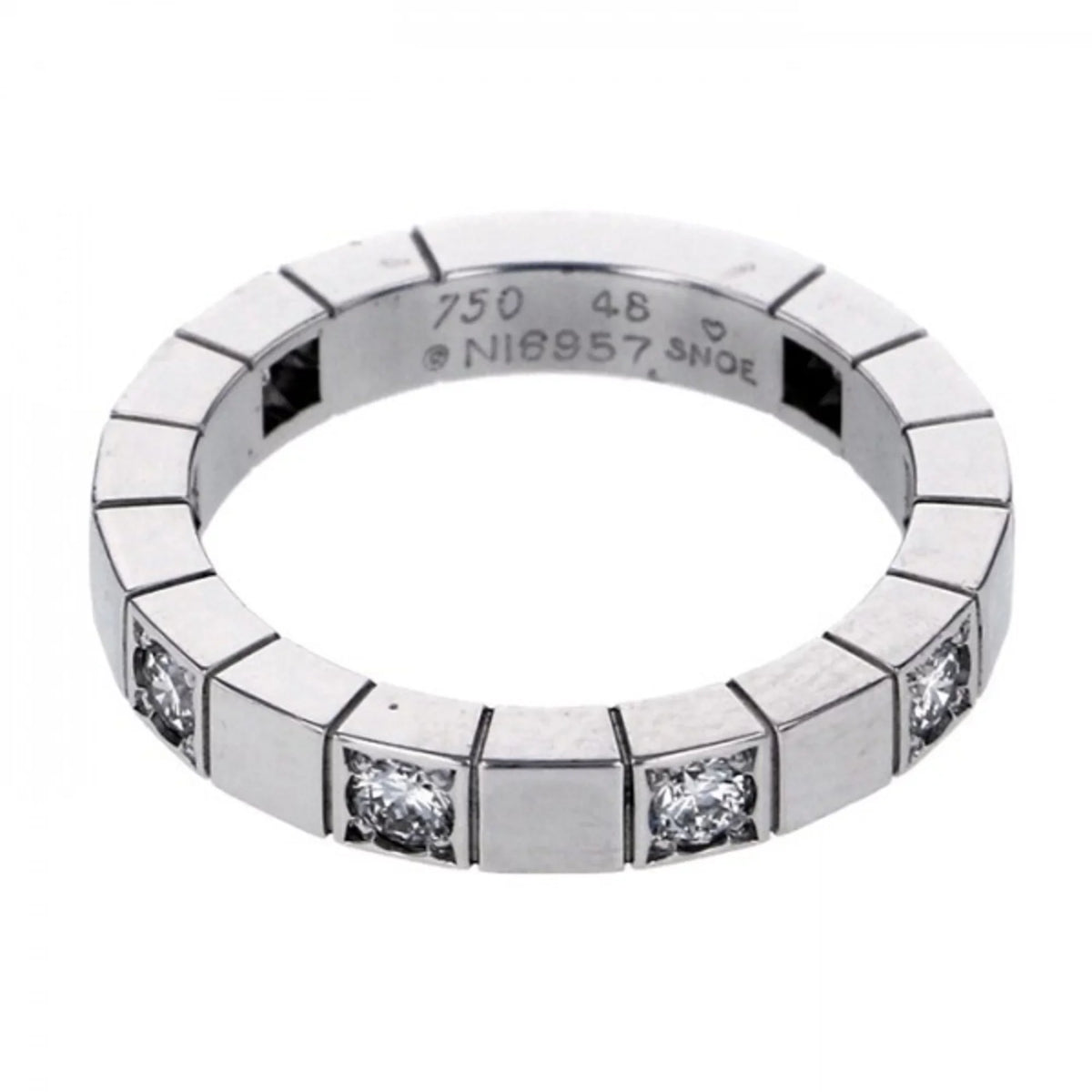 Raniere K18WG Gold (Good) Ring White Cartier Pre-Owned