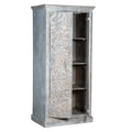 Shabby Chic Maadze Wardrobe White Carved