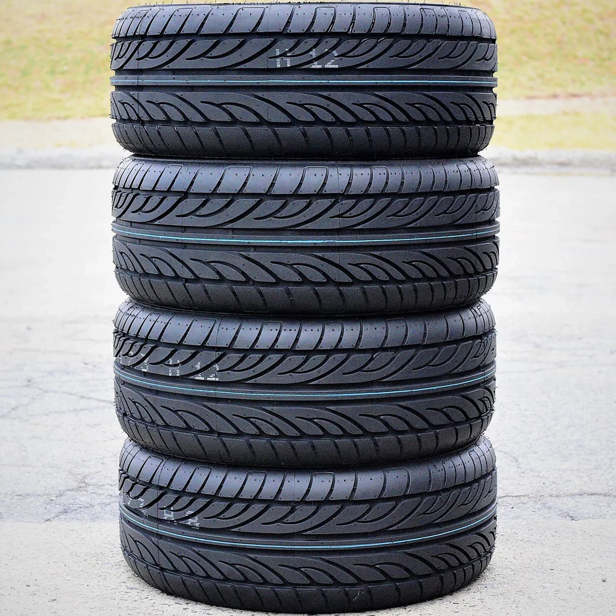 84W Ford Fits: Hena (FOUR) of Tires 2012 500 A/S 205/40R17 ST, Forceum 4 XL Performance ZR Fiesta High Set 2014-19 Abarth Fiat
