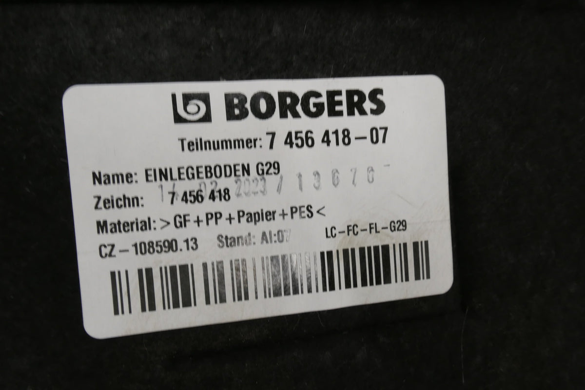 Rear Pre-Owned Mat Cargo 2023 Supra OEM Floor Trunk Toyota GR (Good)
