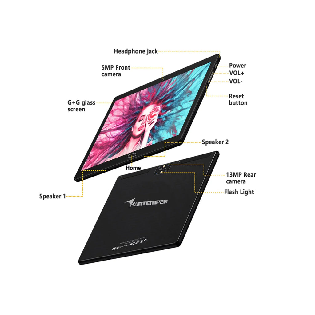 Tablet 11,Tablet Expand 1 inch Battery,Latest Keyboard,10 Camera,Wi-Fi,Bluetooth,GPS,Black Cellular with 128GB to ),6000mAh Android Octa-Core PC,Dual ROM(up 1.6GHz in 4G Tablets,64GB 2